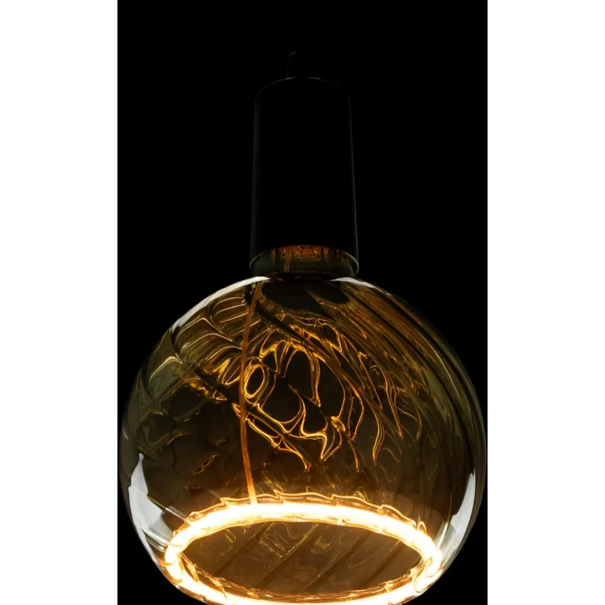 Segula LED Floating Globe 150 Twist Smokey Grey