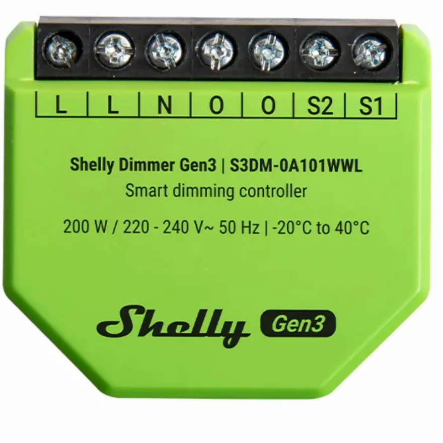 Shelly Dimmer Gen3