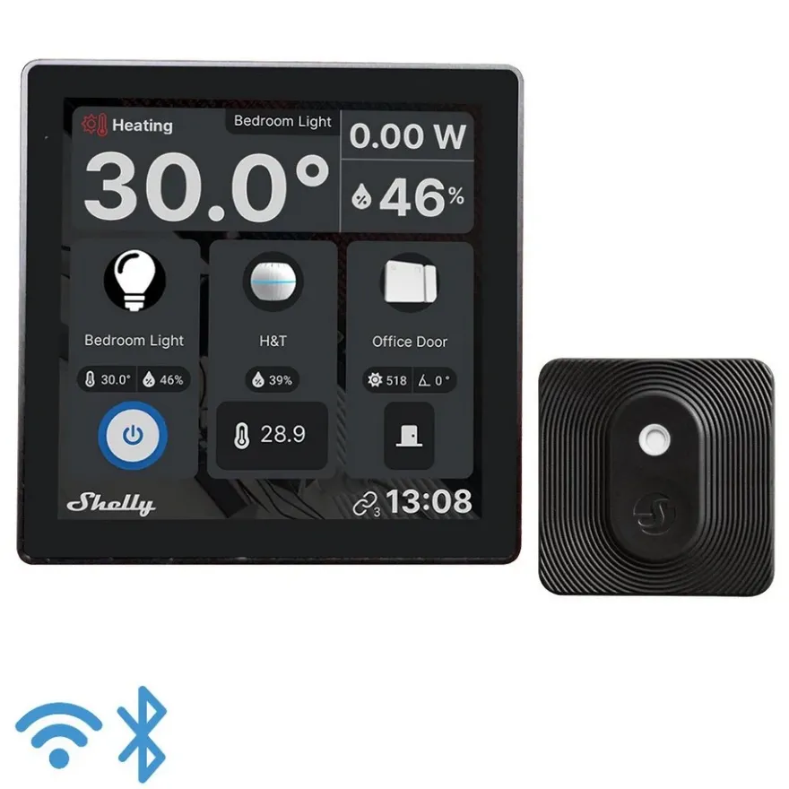 Shelly Kontrollpanel BLU H&T