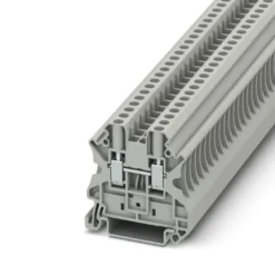 Skruvplint 0,14 mm² - 4 mm², AWG 26 - 10 Grå