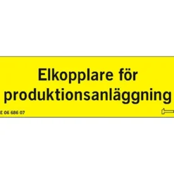 Skylt elkopplare