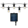 Solar Flame LED Ljusslinga Solcell 10m