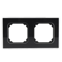 SOLID Antracit/Glas 2-facksram