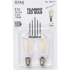 Star Trading LED reservlampa E10 0,4W 23-55V 2-pack