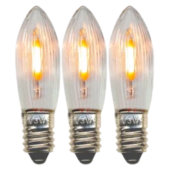 Star Trading Reservlampa Filament Universal 3-pack LED E10