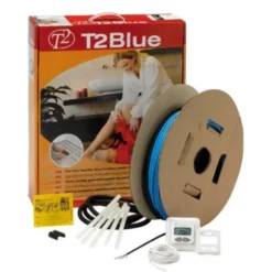 T2BLÅ-10 100W 10 meter 1m² Utan Termostat