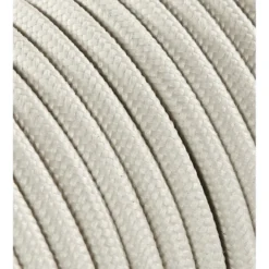 Textilkabel Gräddvit 2x0,75mm²