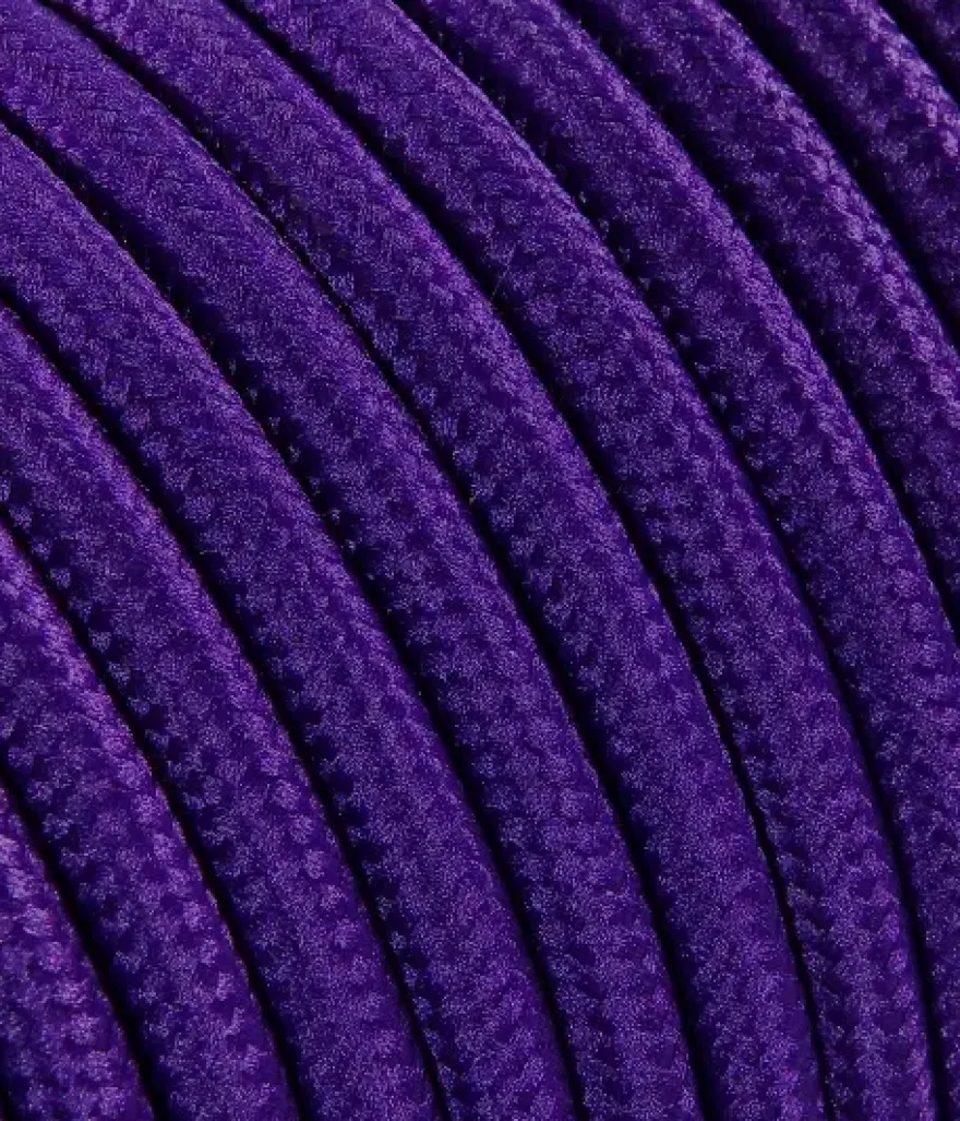 Textilkabel Lila 2x0,75mm²