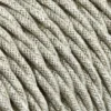 Textilkabel Tvinnad Linne Beige 2x0,75mm²
