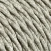 Textilkabel Tvinnad Linne Beige 3x0,75mm²