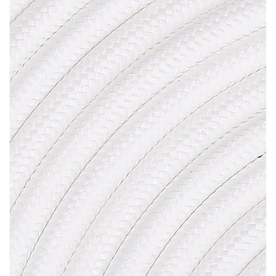 Textilkabel Vit 3x0,75mm²