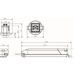 Theben thePiccola 360-100 DE Rörelsedetektor INF