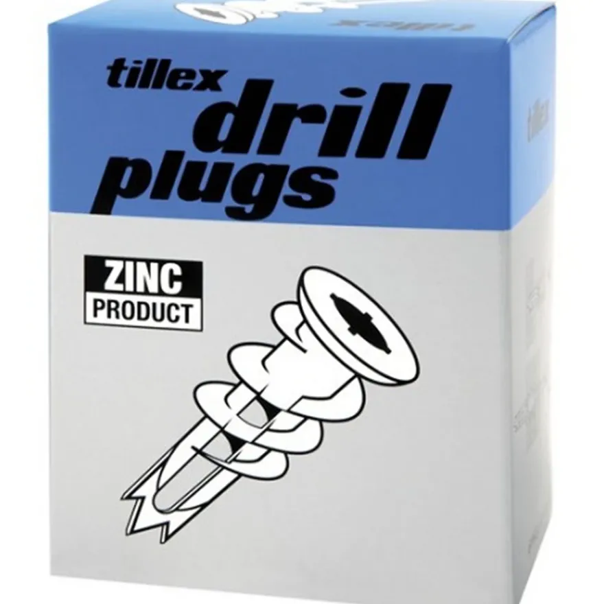 Tillex Borrplugg DP 6 Zink 50st / fp