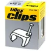 Tillex Clips med spik till ovala ledningar