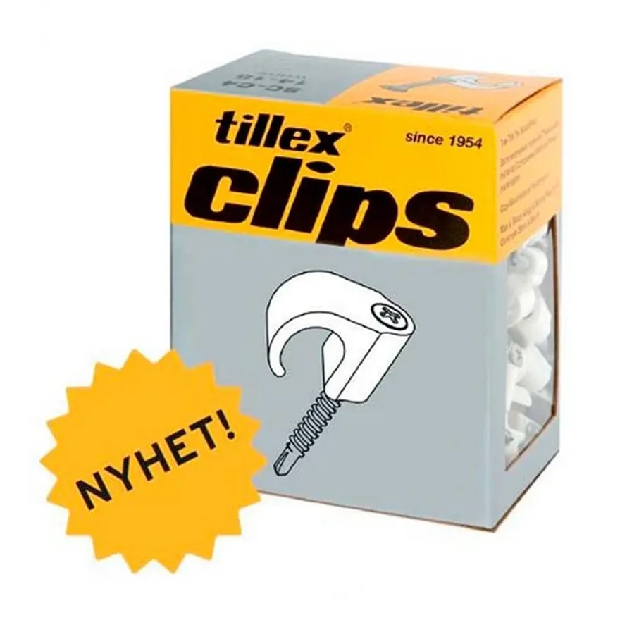 Tillex Plåtclips/Drillclips