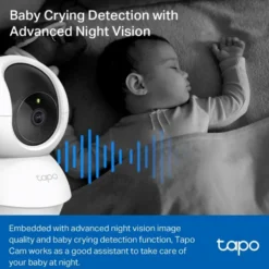 TP-Link Tapo C210 Övervakningskamera Wi-Fi Pan/Tilt