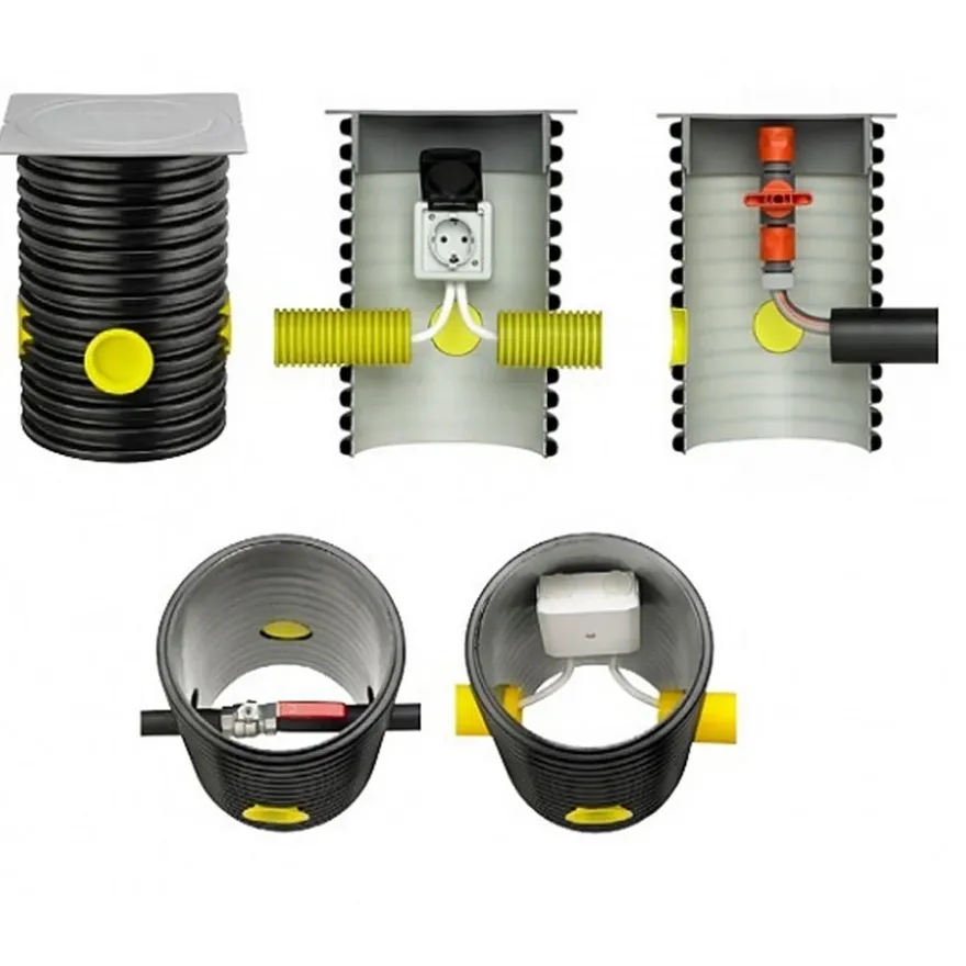 Uponor Trädgårdsbrunn Garden Hub 200 4x50mm