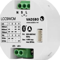 Vadsbo LED-styrdon Casambi LCC9WCM