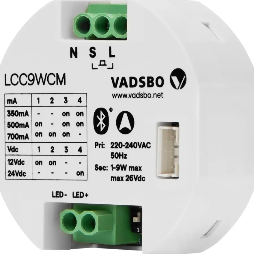 Vadsbo LED-styrdon Casambi LCC9WCM