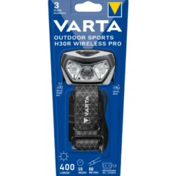 Varta Pannlampa Outdoor Sports PRO H30R