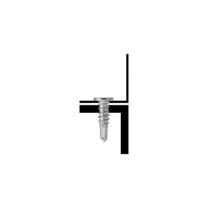 VSB Montageskruv Balk 3 mm Låg 4,8x17 FZB 250-pack