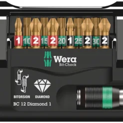 Wera Bitssats Diamond 12-pack