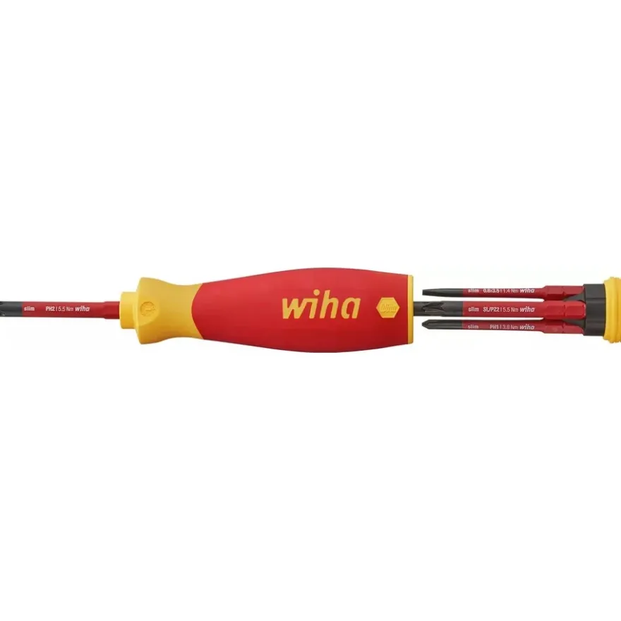 Wiha Bitsskruvmejsel PocketMax VDE