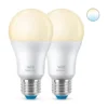 WiZ LED Normal A60 2-pack 8W (60W) E27 WiFi