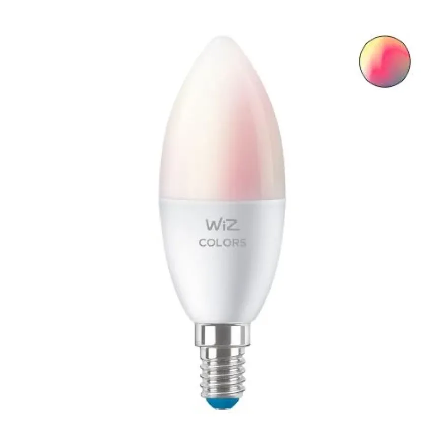 WiZ LED RGB Kron 4,9W (40W) E14 WiFi
