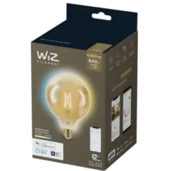 WiZ LED White Filament Glob 125 6,7W (50W) E27 WiFi