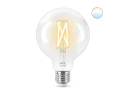 WiZ LED White Filament Klar Glob 95 7W (60W) E27 WiFi