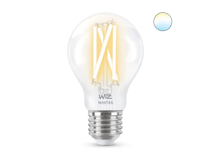 WiZ LED White Filament Klar Normal 7W E27 WiFi