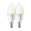 WiZ LED White Kron 2-pack 4,9W E14 WiFi