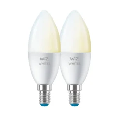WiZ LED White Kron 2-pack 4,9W E14 WiFi