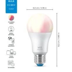 WiZ Smart LED A60 E27 8,5W 806lm RGB