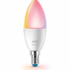WiZ Wi-Fi BLE 4.9W Kron E14 RGB 3-pack